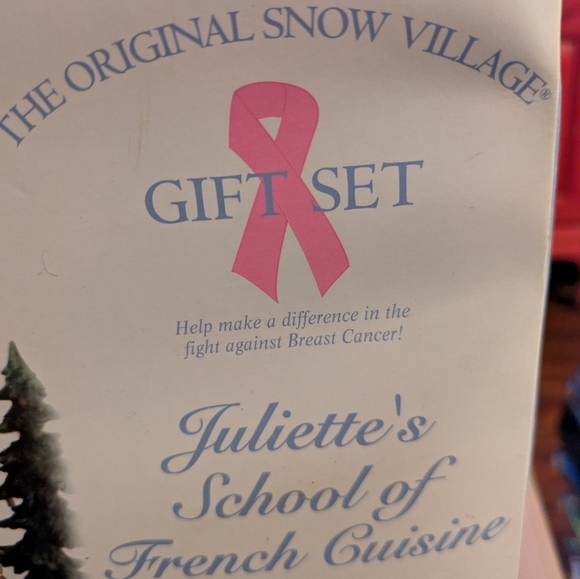 Department 56 Juliette's Bistro French Cuisine Model Vintage - Picture 4 of 11